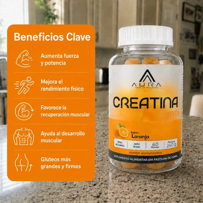 AURA® Gomitas de creatina