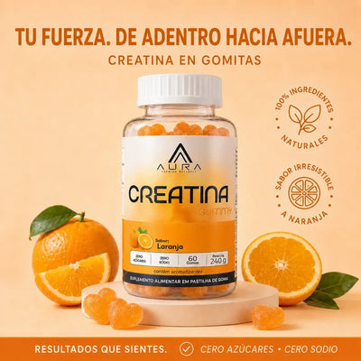 AURA® Gomitas de creatina