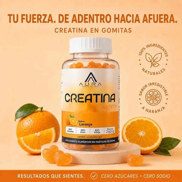 AURA® Gomitas de creatina