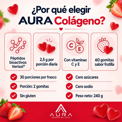 AURA® Gomitas de colageno